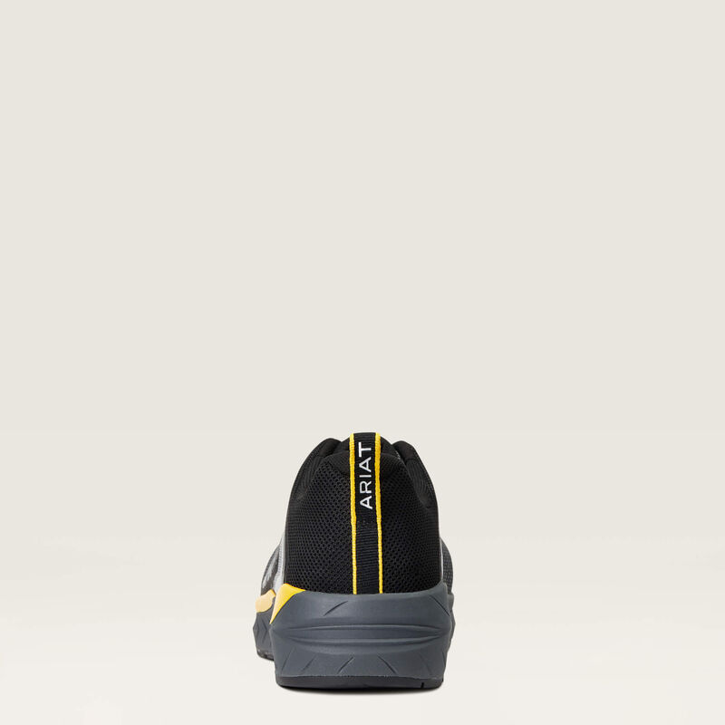 Ariat Outpace Charcoal/Blazing Yellow Composite Toe SD