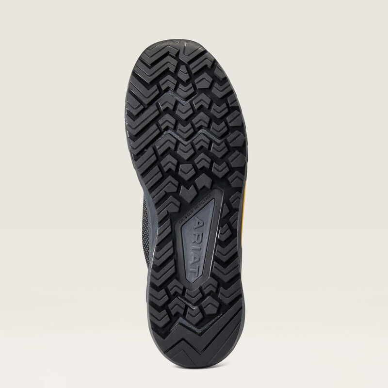 Ariat Outpace Charcoal/Blazing Yellow Composite Toe SD