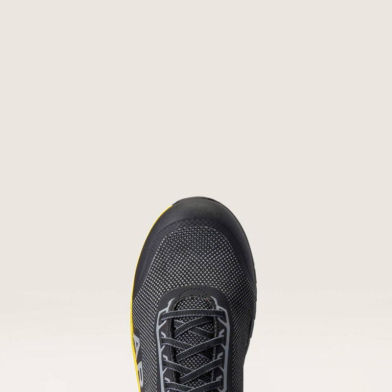 Ariat Outpace Charcoal/Blazing Yellow Composite Toe SD