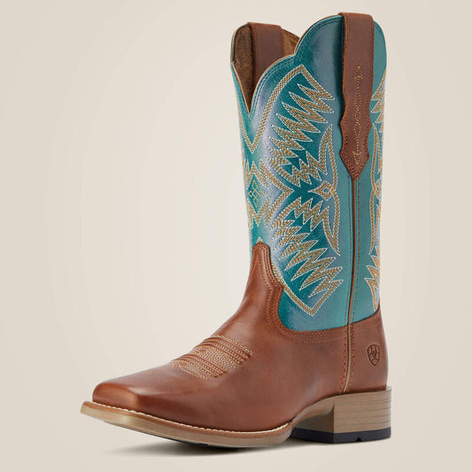 Ariat Odessa Stretchfit Almond Roca/Metallic Turqueza