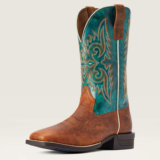 Ariat Wild Thang Fiery Brown/Emerald Green