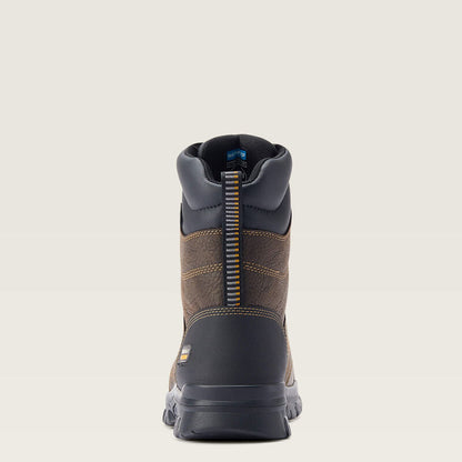 Ariat Treadfast 8" Dark Brown Waterproof EH