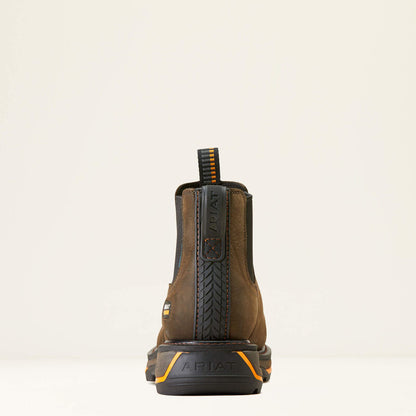 Ariat Big Rig Chelsea Iron Coffee Composite Toe Waterproof EH