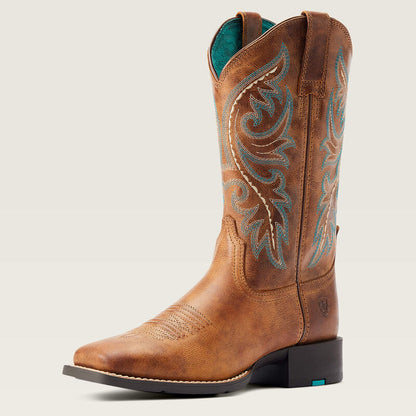 Ariat Round Up Back Zip Desert Sand