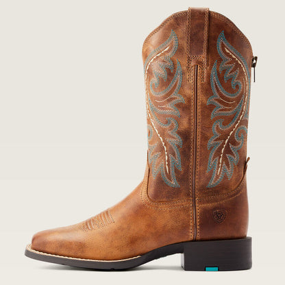 Ariat Round Up Back Zip Desert Sand