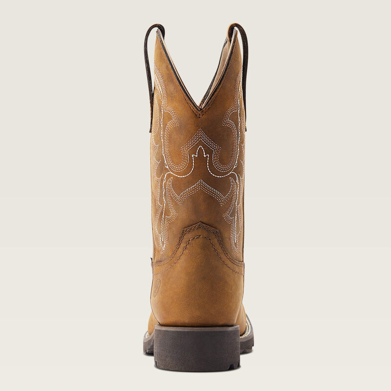 Ariat Unbridled Rancher Waterproof Oily Distressed Tan