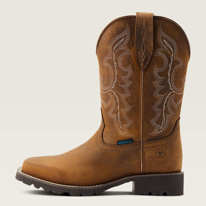 Ariat Unbridled Rancher Waterproof Oily Distressed Tan