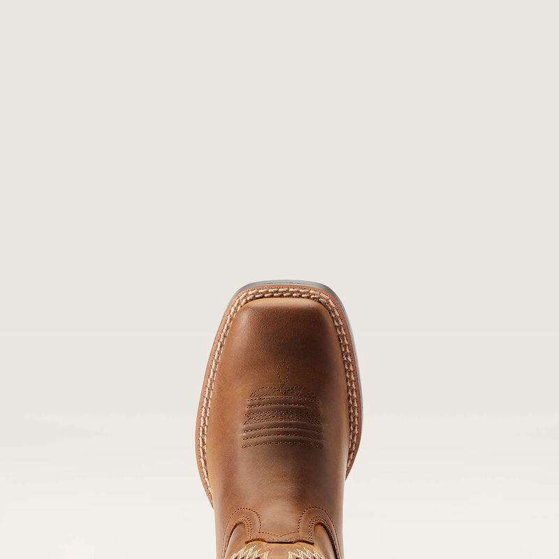 Ariat Kids Quickdraw Venttek Distressed Tan/Flag
