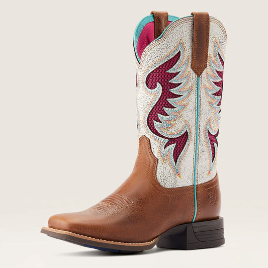 Ariat Pinto Venttek 360 Dark Tan/White