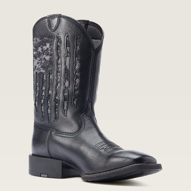 Ariat Sport My Country Venttek Black Camo