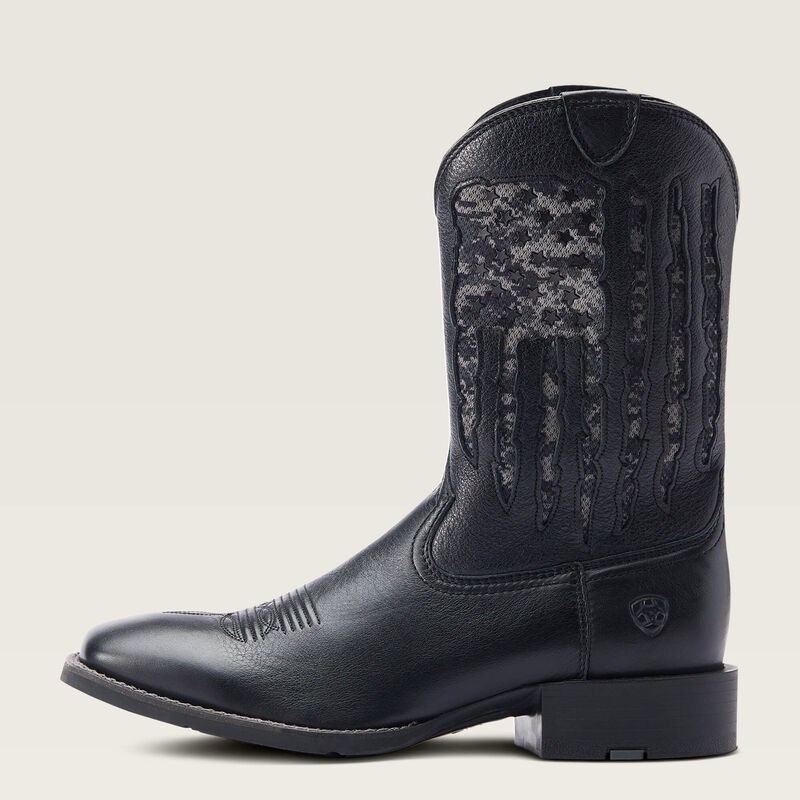 Ariat Sport My Country Venttek Black Camo