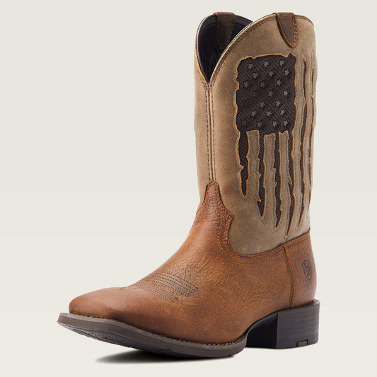 Ariat Sport My Country Venttek Faithful Brown