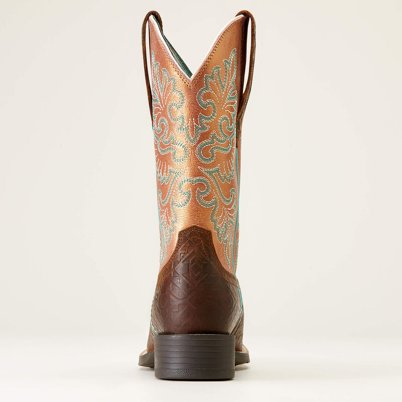 Ariat Round Up Toasted Blanket/Copper Glow