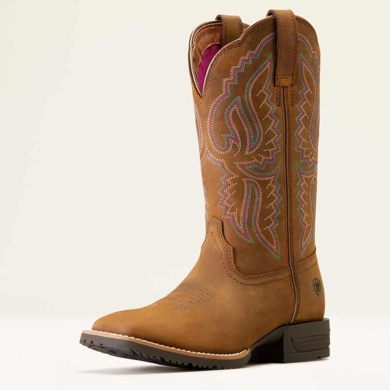 Ariat Hybrid Ranchwork Distressed Tan