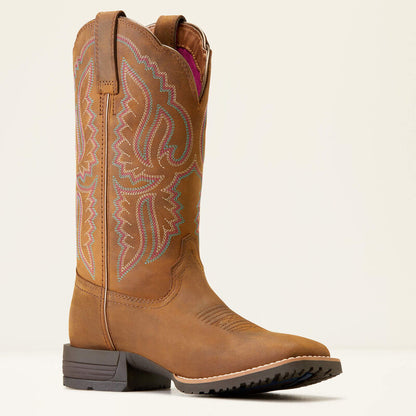 Ariat Hybrid Ranchwork Distressed Tan