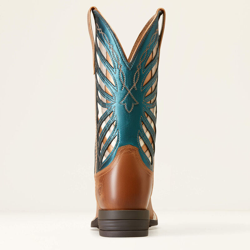 Ariat Longview Buttered Rum/Metallic Sea