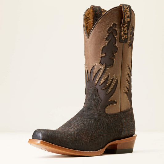 Ariat X Sendero High Tepper Chocolate Snake/Tan