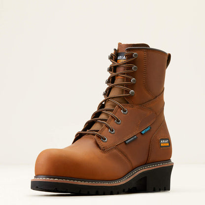 Ariat Logger Shock Shield Brown Composite Toe Waterproof EH
