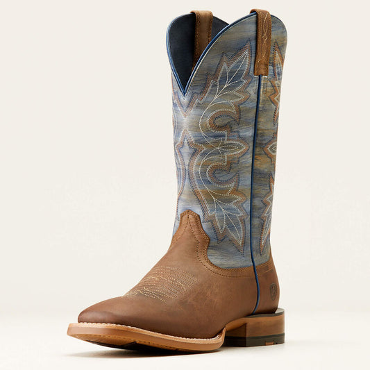 Ariat Standout Loco Brown Cloud Blue