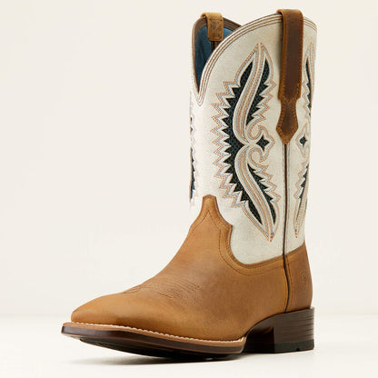 Ariat Rowder VentTEK 360 Cowboy Boot Marbled Tan/White