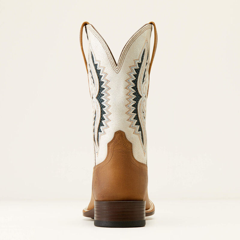 Ariat Rowder VentTEK 360 Cowboy Boot Marbled Tan/White