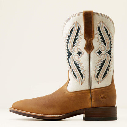 Ariat Rowder VentTEK 360 Cowboy Boot Marbled Tan/White
