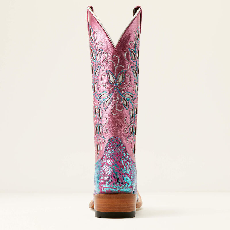 Ariat Futurity Silk Turquoise Shimmer Lizard