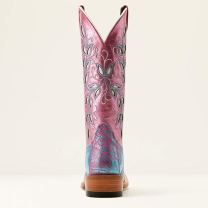 Ariat Futurity Silk Turquoise Shimmer Lizard