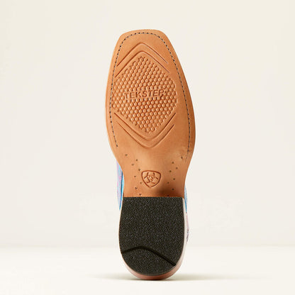 Ariat Futurity Silk Turquoise Shimmer Lizard