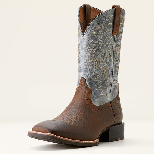 Ariat Sport Wide Square Toe Earth / Glacier Blue