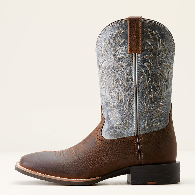 Ariat Sport Wide Square Toe Earth / Glacier Blue