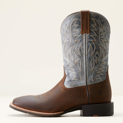 Ariat Sport Wide Square Toe Earth / Glacier Blue