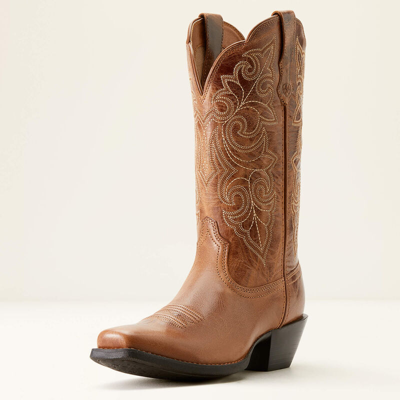 Ariat Round Up Square Toe Ready Russet