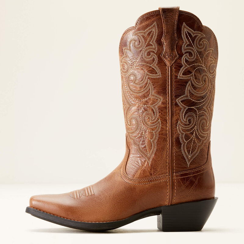 Ariat Round Up Square Toe Ready Russet