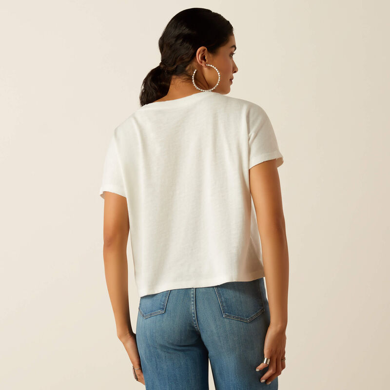 Ariat Cowboy Tee Cloud Dancer