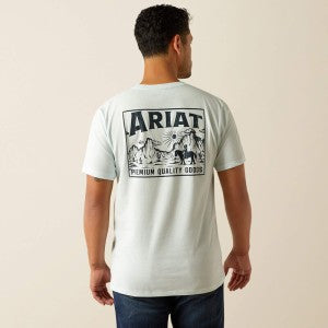 Ariat Echo Valley SS TShirt Quiet Tide
