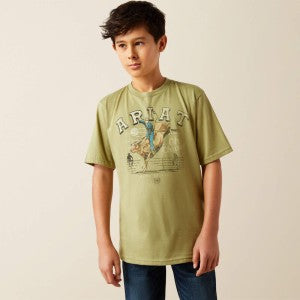 Ariat Oh Chute SS TShirt Tent Green