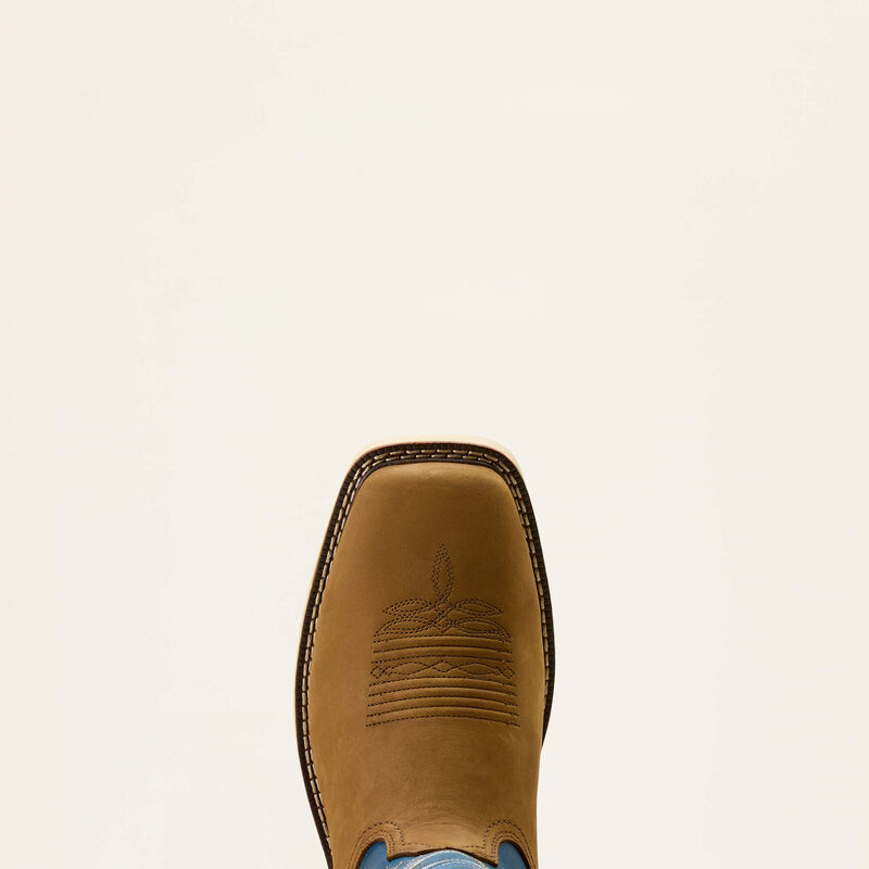 Ariat Activator Waterproof Work Boot Dusted Brown/Basin Blue