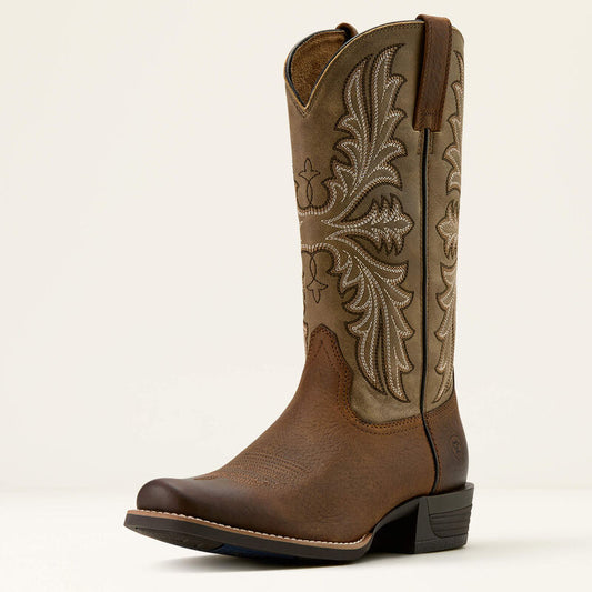 Ariat Hustler Earth/Brown Bomber