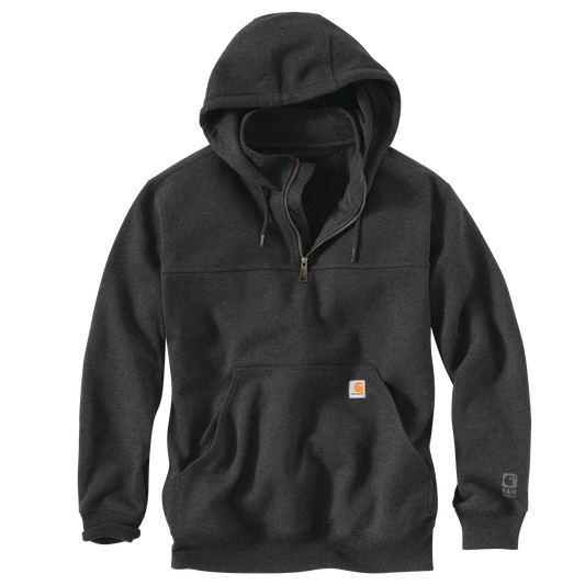 Carhartt Rain Defender Heavy Weight Quarter Zip Hoodie Carbon Heather