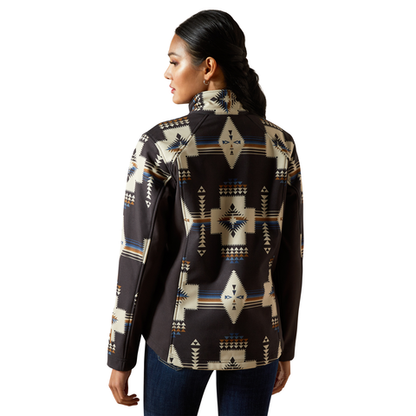 Ariat Logo Softshell Jacket Thornstone Print