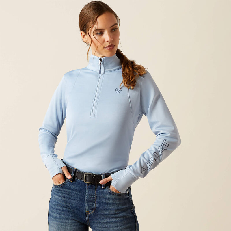 Ariat Team EQ 1/2 Zip Pullover Skyway