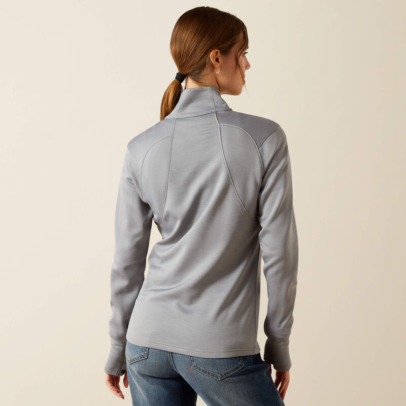 Ariat Team EQ 1/2 Zip Pullover Alloy Heather