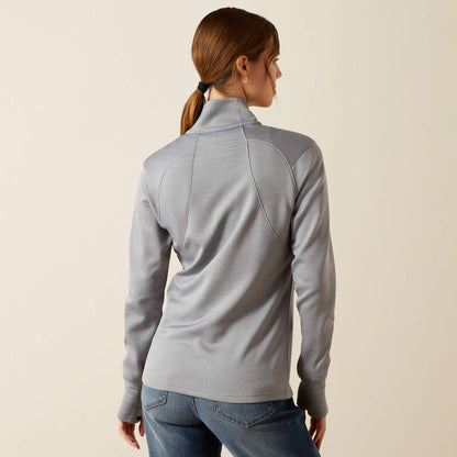 Ariat Team EQ 1/2 Zip Pullover Alloy Heather