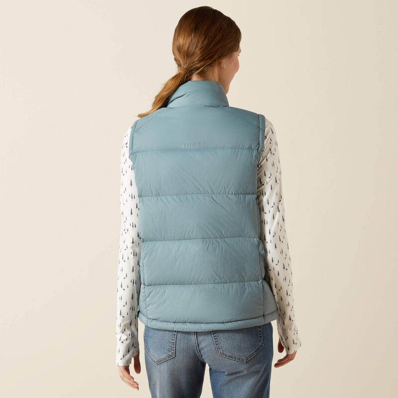 Ariat Ladies Ultrapuff Down Vest Steel Sage