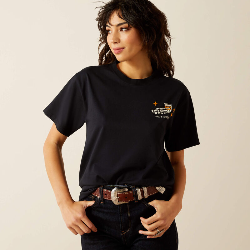 Ariat x Sendero When Life Gives You Agaves T-Shirt Black