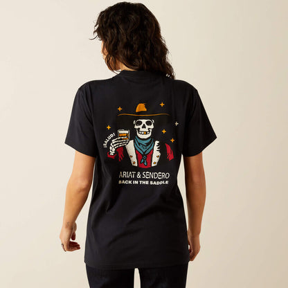 Ariat x Sendero When Life Gives You Agaves T-Shirt Black