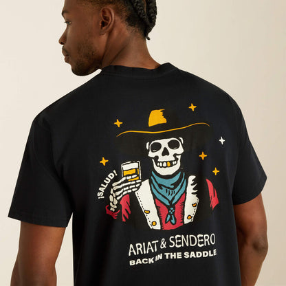 Ariat x Sendero When Life Gives You Agaves T-Shirt Black