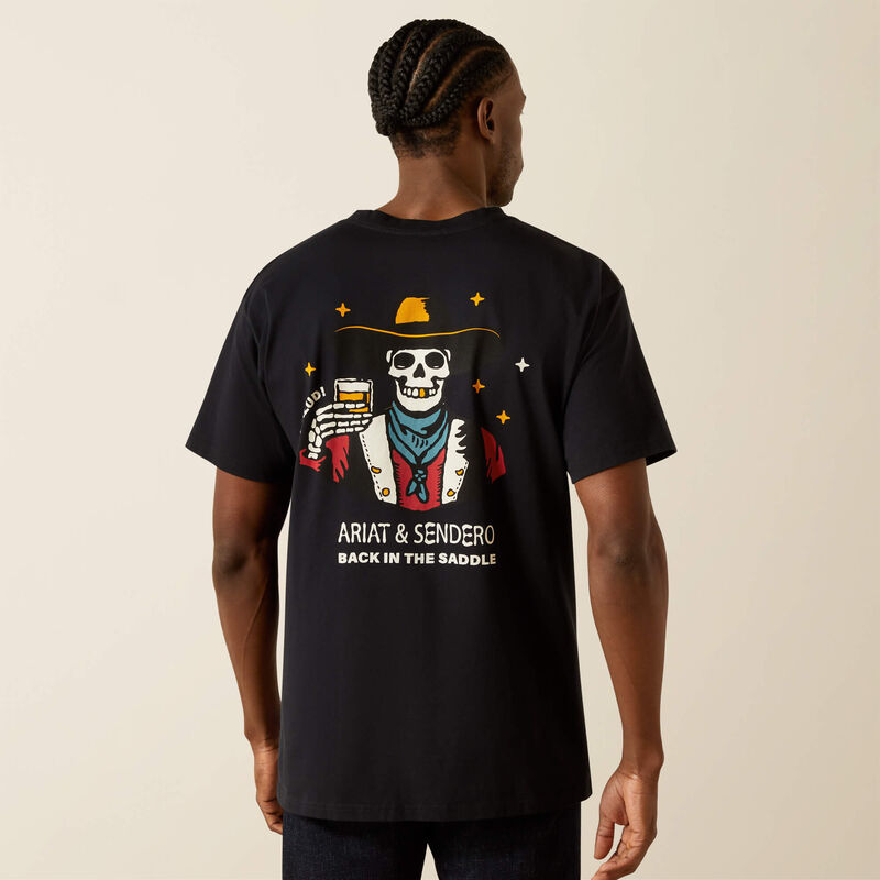 Ariat x Sendero When Life Gives You Agaves T-Shirt Black