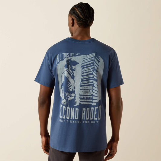 Ariat x Sendero Second Rodeo T-Shirt Dark Denim